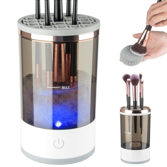 AUTOMATIC COSMETIC BRUSH CLEANER