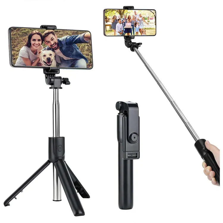 Multifunctional Portable Bluetooth Wireless Integrated Selfie Stick & Tripod