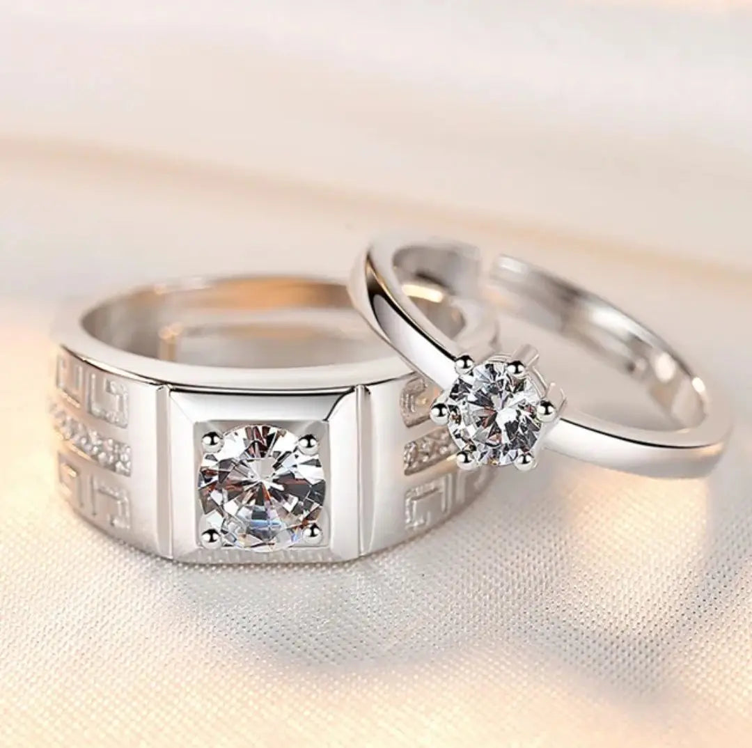 Couple Ring Engagement Party Casual