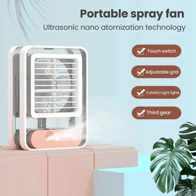 Portable Desktop Air Conditioner Usb Mini Air Cooler