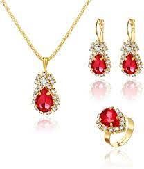 😍Red Locket Set for Girls😍