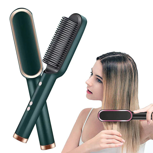 Premium Portable Women and Men Hair Straightening  Brush