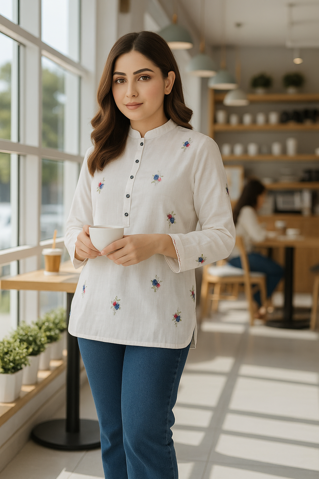 Stylish Shirt & Pant for Girls | Soft Cotton Blend | Casual & Everyday Wear | Zafynix