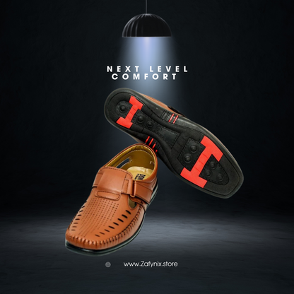 Men’s Classic Breathable Loafers – Comfort Fit | Brown Casual Moccasins