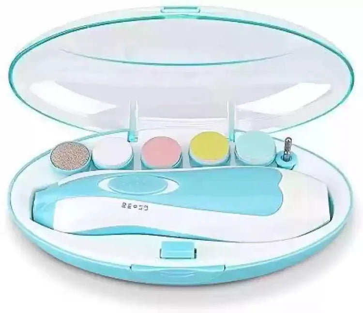 Electric Baby Nail clipper Kit with LED Light