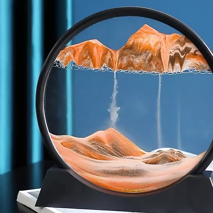 3d moving sand art picture