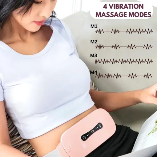 Warm Heating Rechargeable Period Cramp Belt