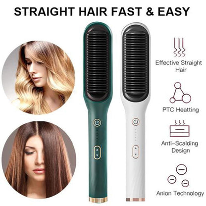 Premium Portable Women and Men Hair Straightening  Brush