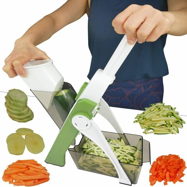 Multifunctional Safe Slice Vertical Food Chopper