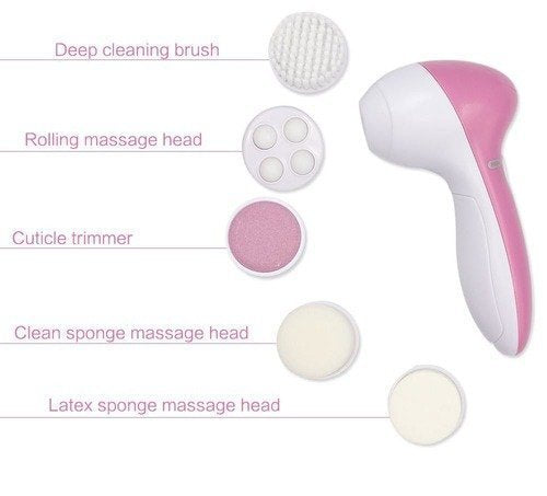 5 In 1 Facial Electric Cleanser & Massager (Original) ⭐⭐⭐⭐⭐