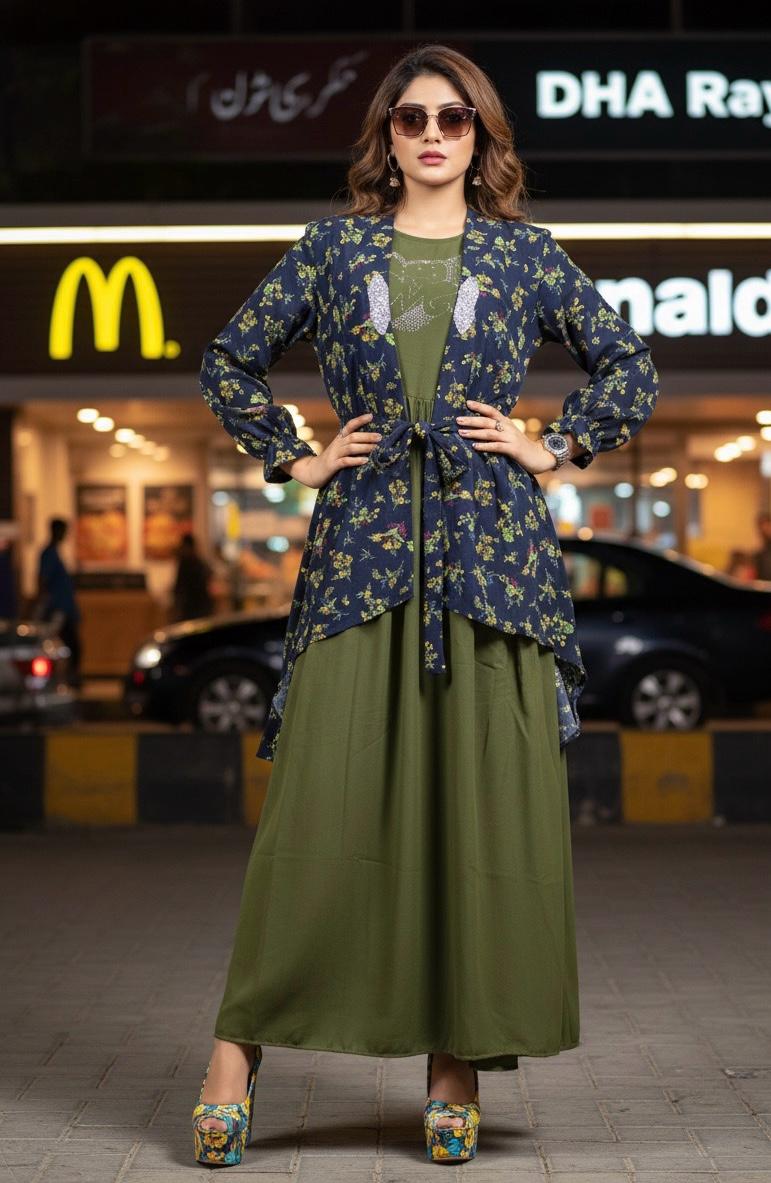 🖤 Zafynix 3-Piece Polka Dot Shrug Set – Modern Modesty, Redefined