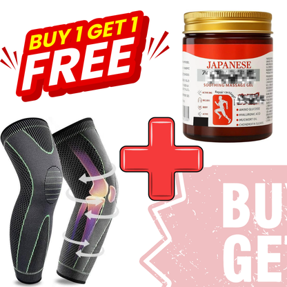 Ultimate Knee Support + Japanese Instant Pain Relief Gel (COMBO PACK)