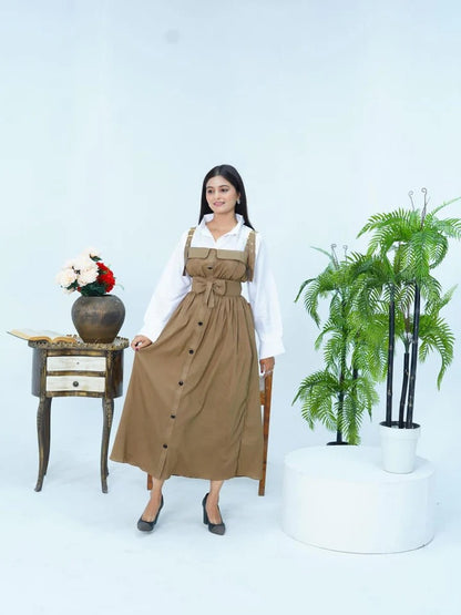 Butterfly Roomper Maxi for Girls | Floral Printed Play Dress | Twirl & Play