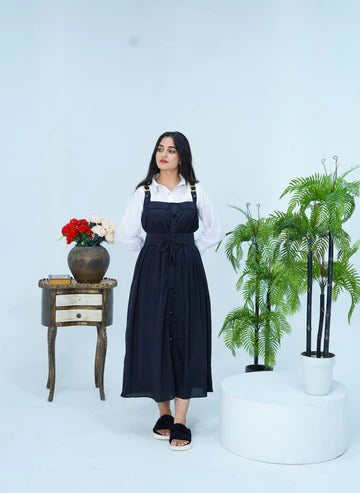 Butterfly Roomper Maxi for Girls | Floral Printed Play Dress | Twirl & Play