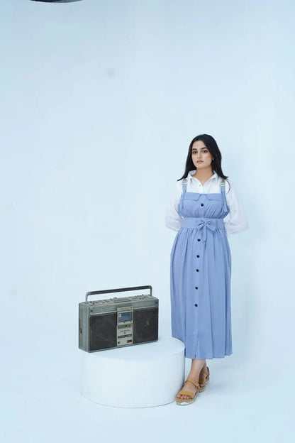 Butterfly Roomper Maxi for Girls | Floral Printed Play Dress | Twirl & Play