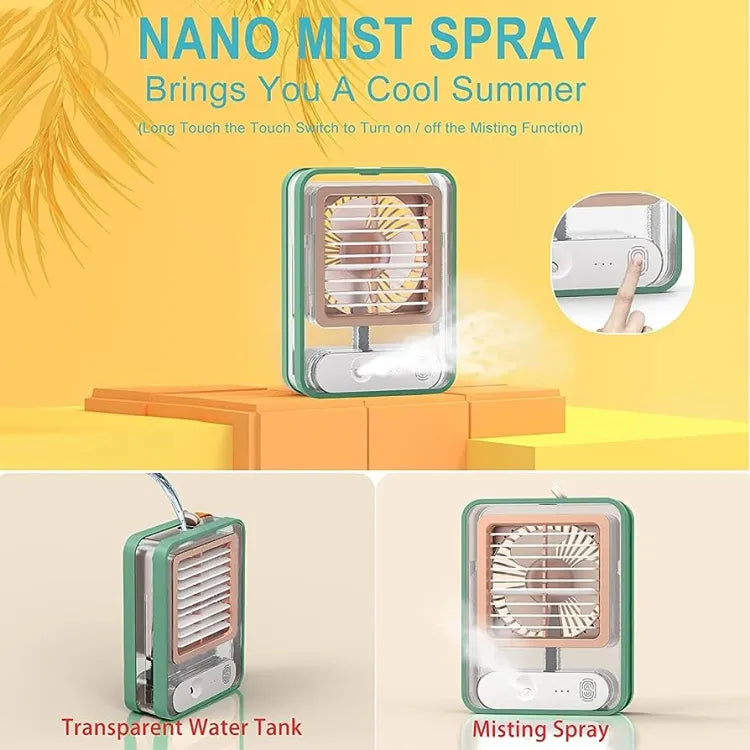 Portable Desktop Air Conditioner Usb Mini Air Cooler