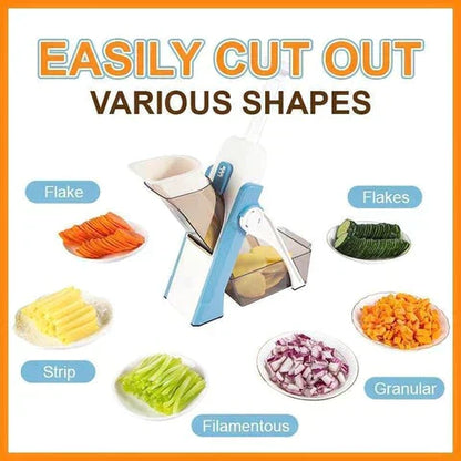 Multifunctional Safe Slice Vertical Food Chopper