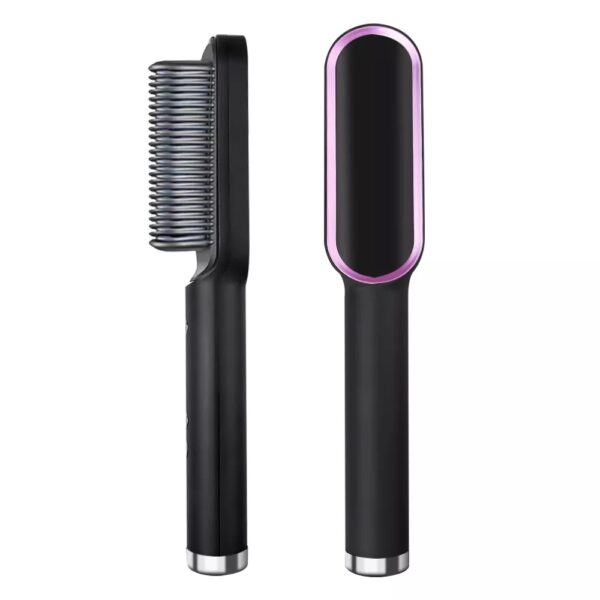 Hair Straightener Iron Brush Straight Hair Straightener