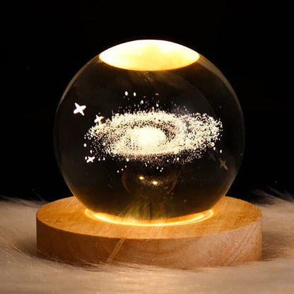Astrosphere Moon Lamp — 3D Crystal Moon Light with Touch & Remote (Color Changing)